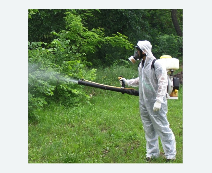 обработка территории от клещей в Кирсе