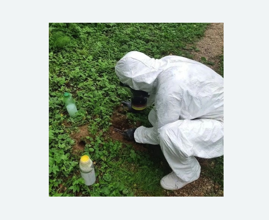 уничтожение кротов на участке в Кирсе